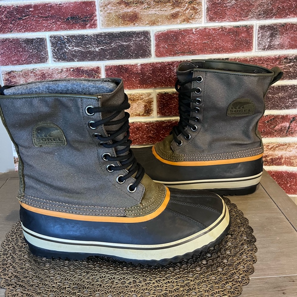 COPY - Sorel Men's Brown and Black Boots